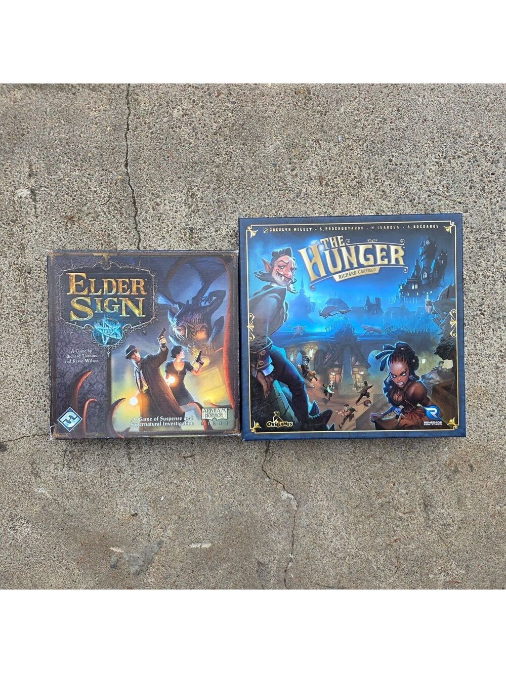 Elder Sign + The Hunger Board Game